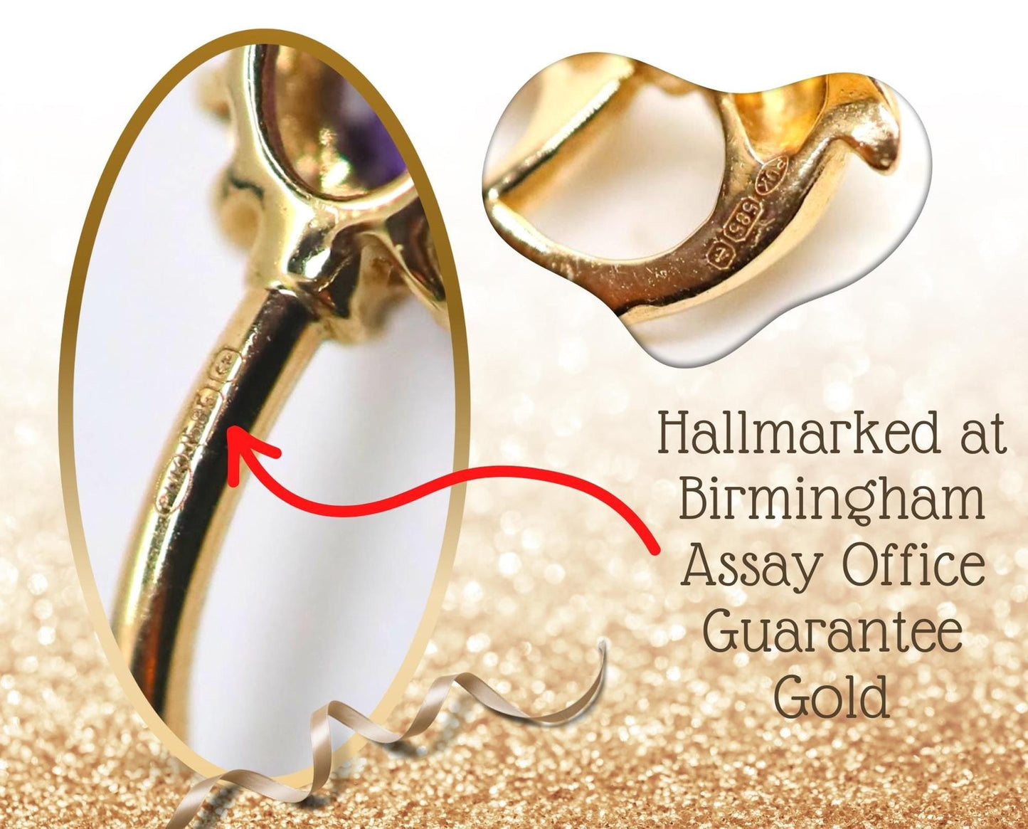 14K Gold Round Cone Septum Horseshoe Barbell, Septum ring, Lip Piercing - 16G Body Jewellery Gold Nose Ring