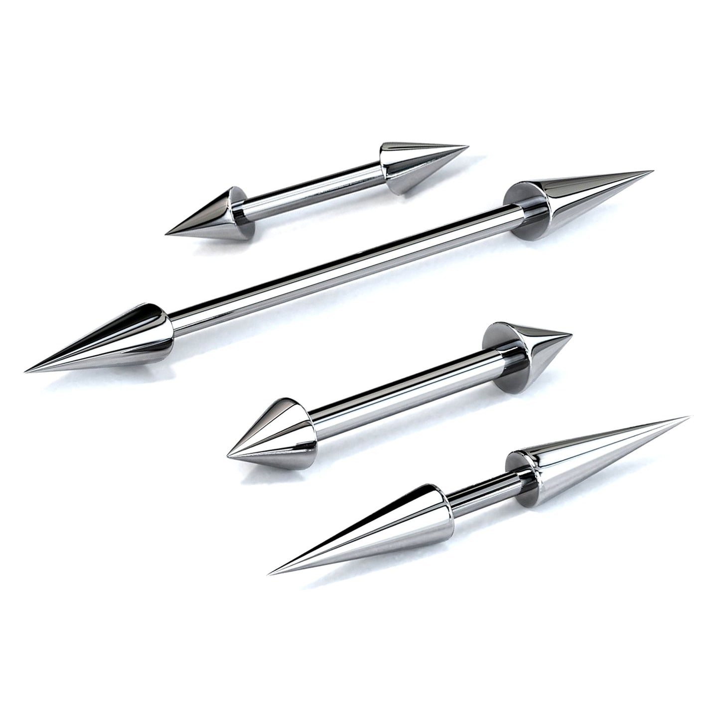 Titanium Spike, Cone 16G Barbel Piercing
