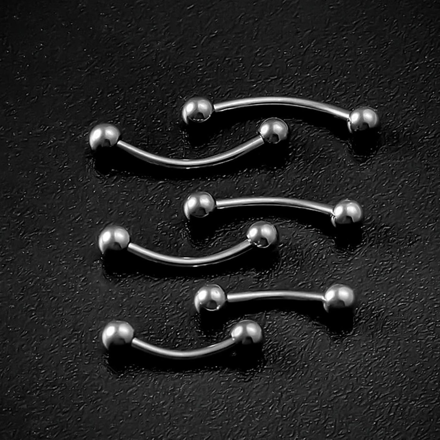 Titanium Curved Barbell Piercing