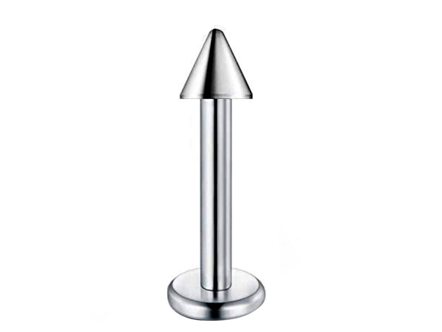 Labret Body Jewelry Piercing - Customize Labret Lip Piercing in 16g / 14g - Spike - Gem Ball - Multi Stone - Disco Ball - Plain Ball.