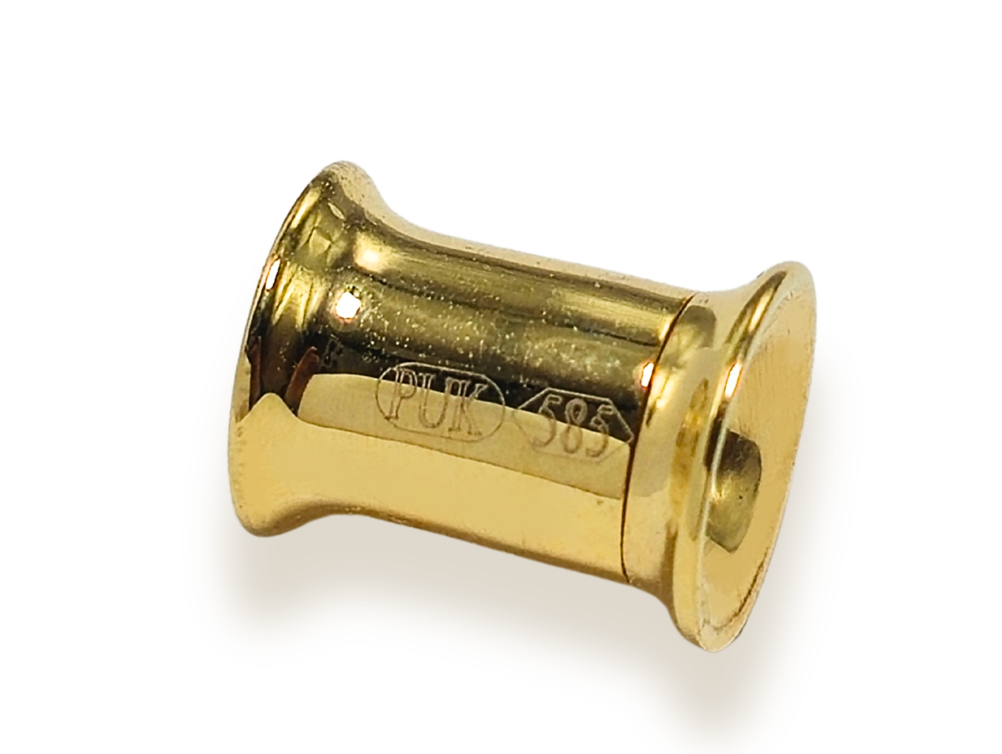 14K Gold Double Flare Plugs Stretching Kit, Ear gauges, Flesh Tunnels - Lobe Plugs - 1pc each order